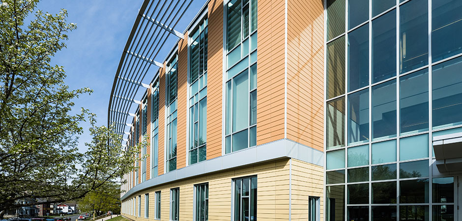 MCLA campus science building