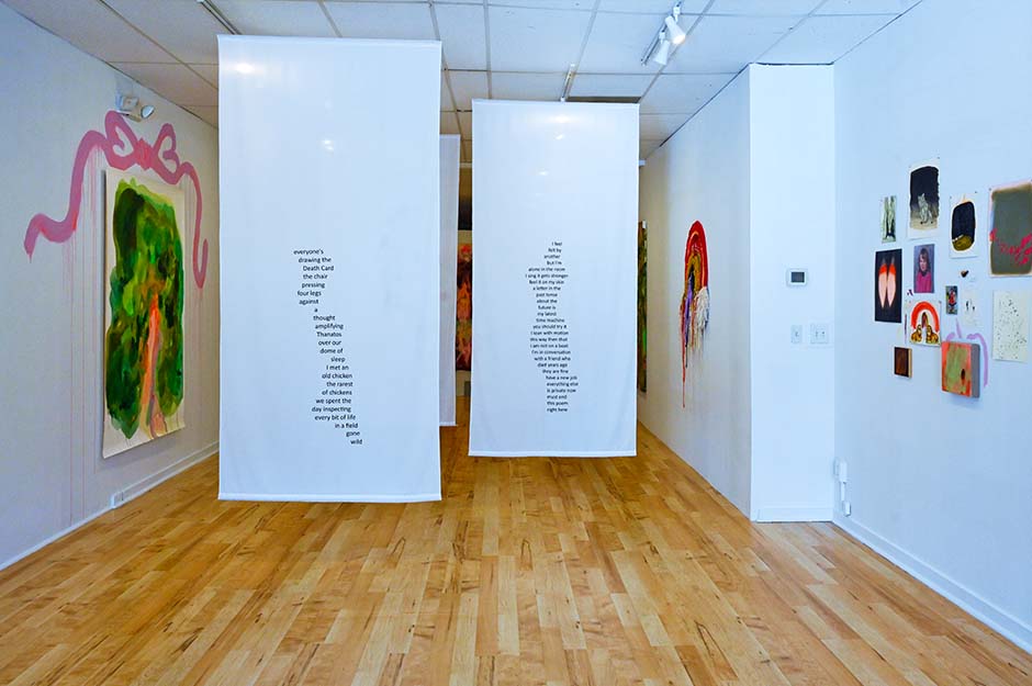 Ecologies of the In/between exhibit