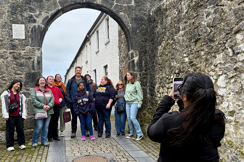 MCLA travel couse Ireland