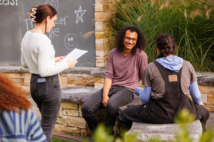Students in class