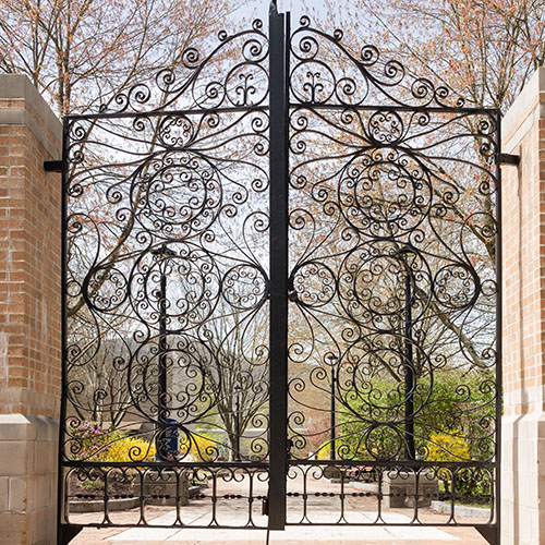 MCLA campus gates